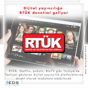 Dijital yayıncılığa RTÜK denetimi geliyor