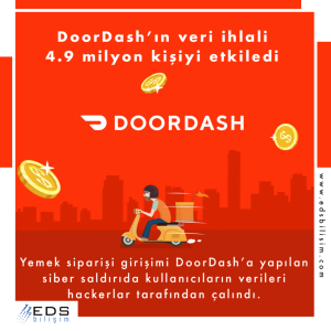 DoorDash'ın veri ihlali 4.9 milyon kişiyi etkiledi