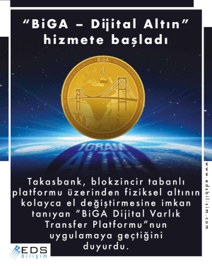 Biga- Dijital Altın hizmete başladı