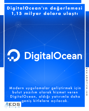 DigitaOcean'ın değerlemesi 1,15 milyar dolara ulaştı