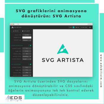 SVG grafiklerini animasyona dönüştürün