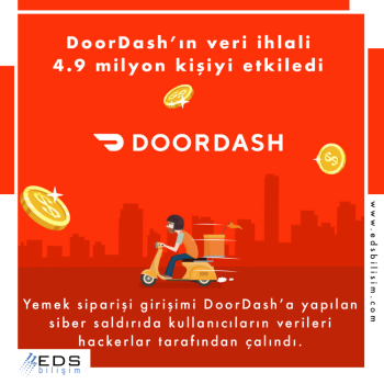 DoorDash'ın veri ihlali 4.9 milyon kişiyi etkiledi