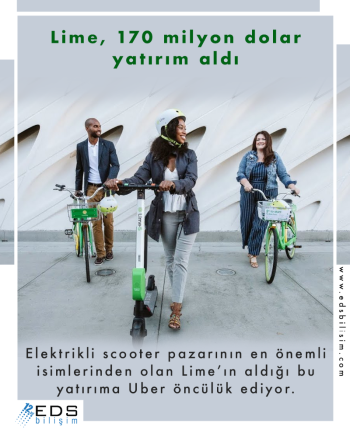 Lime, 170 milyon dolar yatırım aldı