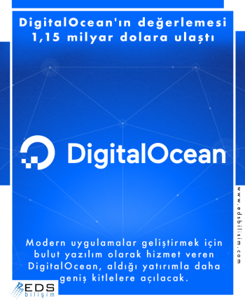 DigitaOcean'ın değerlemesi 1,15 milyar dolara ulaştı